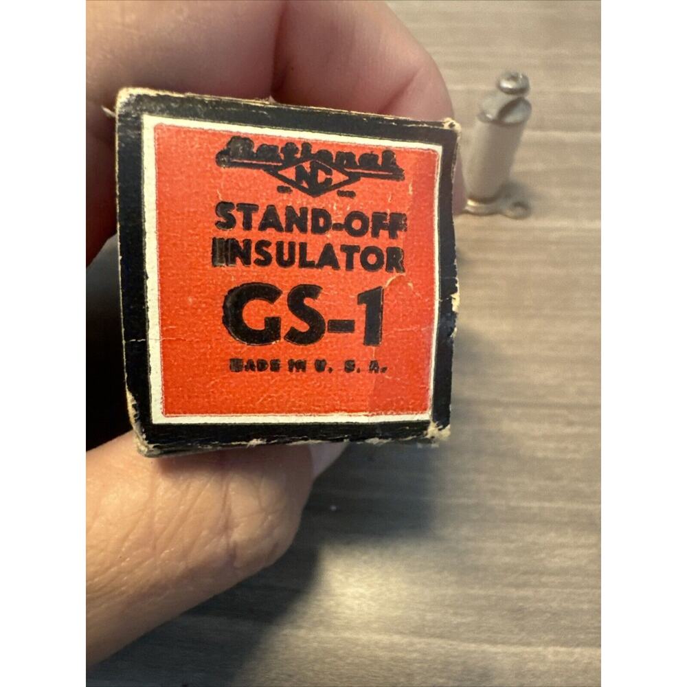 NOS NATIONAL RADIO VINTAGE GS-1 Stand off Insulator - HAM RADIO - Picture 5 of 8